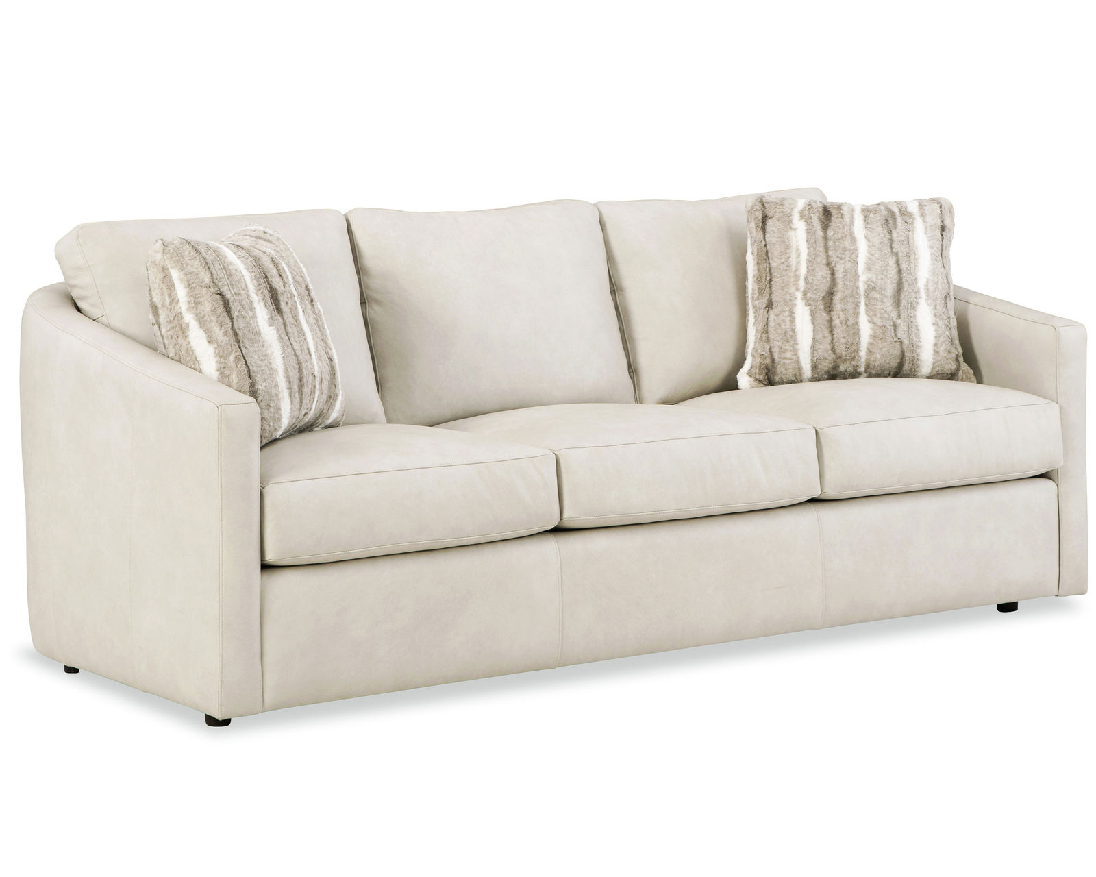 Marlow 84" Top-Grain Leather Sofa (Leather choices) L7168 - Italian finished top grain leather in over 40 colors.
