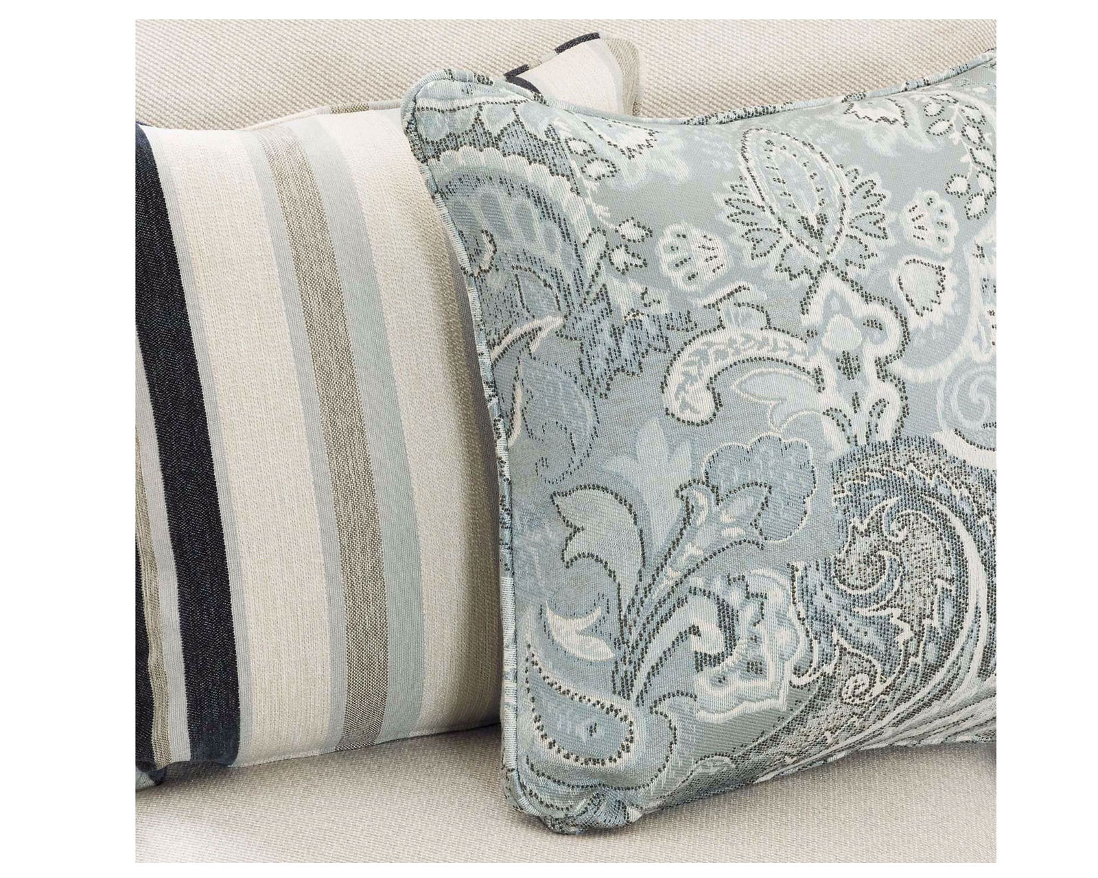 Sweater Bone 91" Sofa (Includes Pillows - Performance Fabric) - Includes all pillows