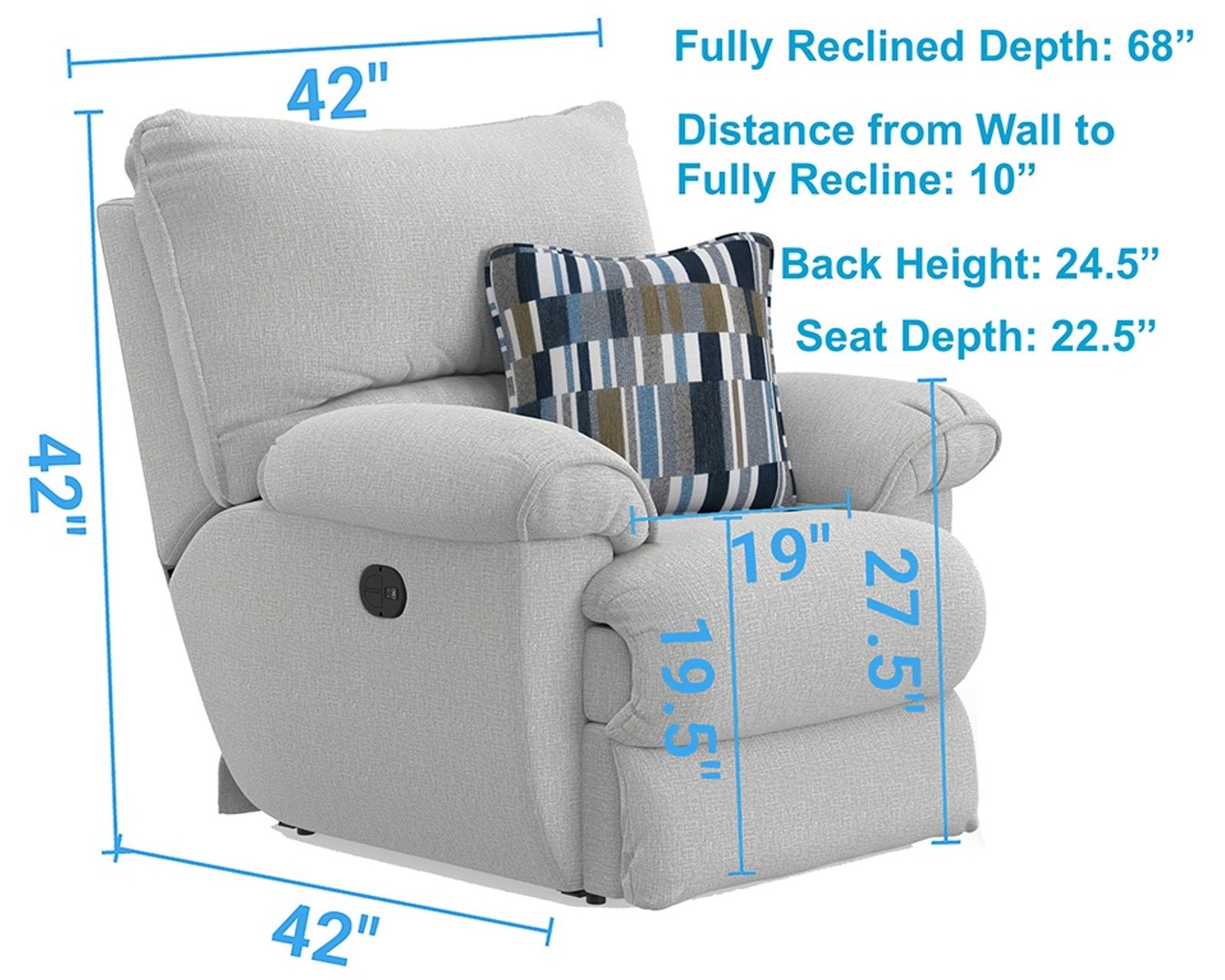 Lenny 90" Power Lay Flat Reclining Sofa (2 colors) - Experience the Catnapper Difference.