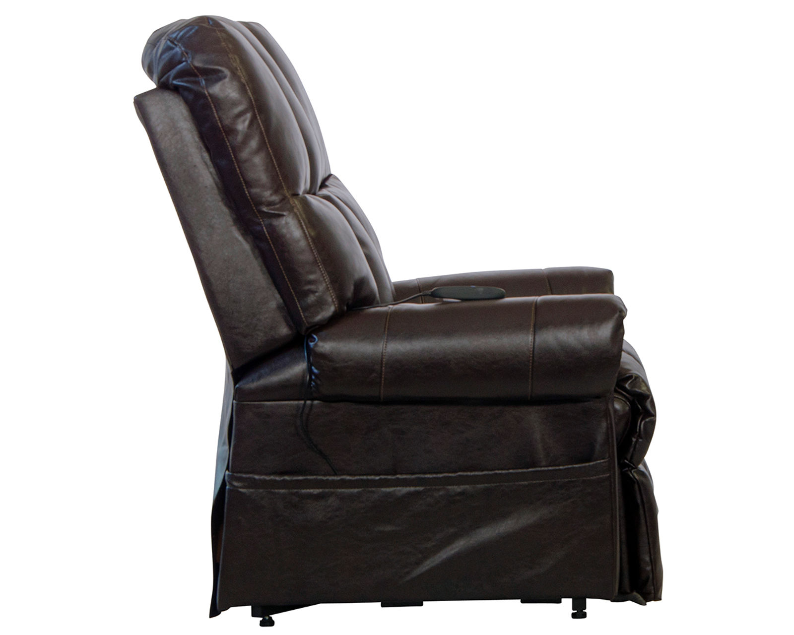 Stallworth Big Man’s Heavy-Duty Power Lift Full Lay-Out Chaise Recliner 450 Pounds Rated (2 colors) - A Better Way to Sit, Sleep & Stand.