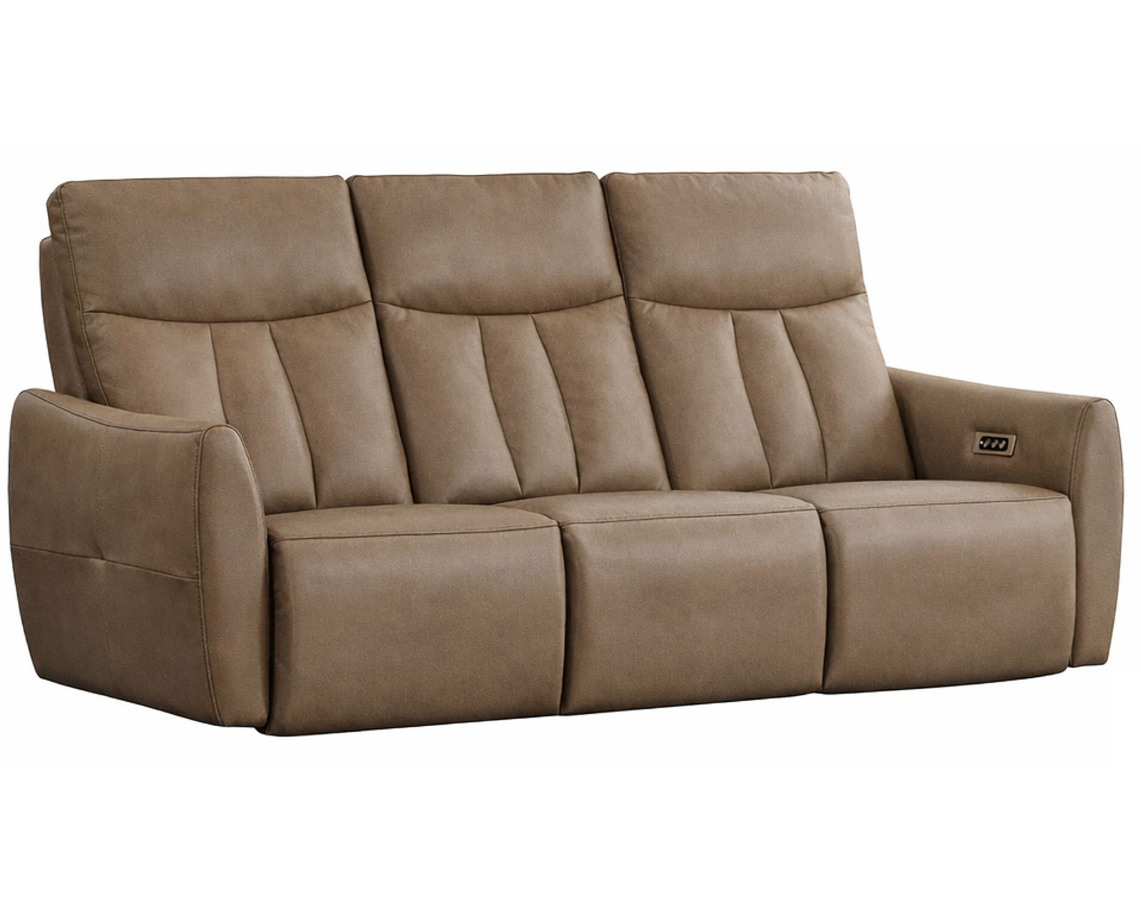 Laurel 75" Reclining Sofa (+140 leathers) - Laurel 75" Reclining Sofa (3 cushion)