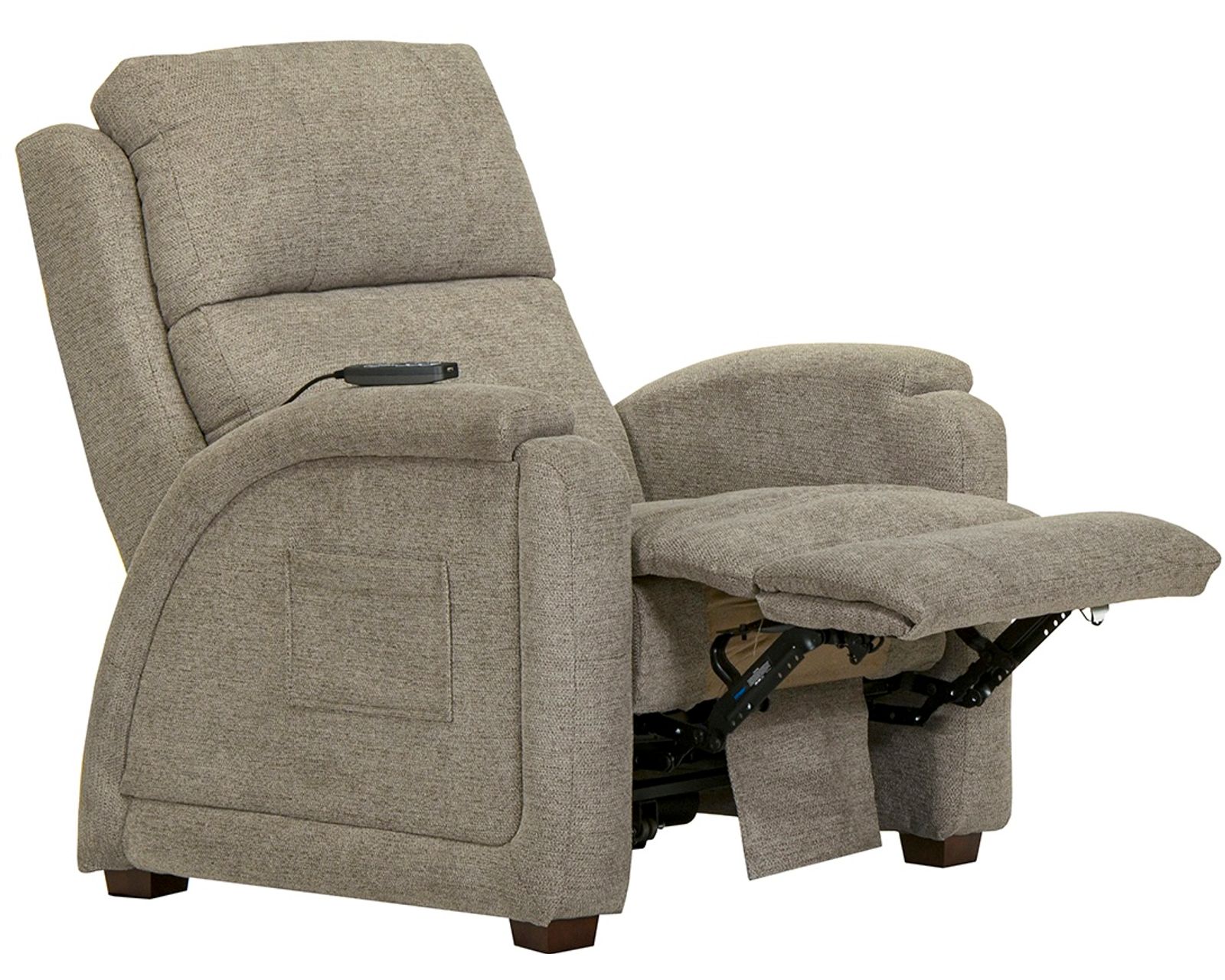 Nirvana Power Headrest Power Lay Flat Recliner with Lumbar, Dual Motor & Zero Gravity Advanced Wellness Comfort Therapeutic Massage & Nanobionic Performance Fabric (2 colors) - Deep-Tissue Comfort. Personalized to You.