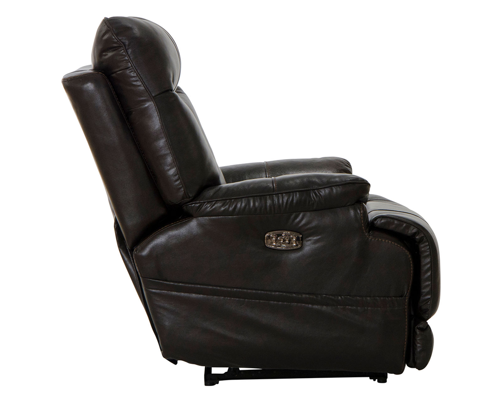 Naples Power Headrest Power Lay Flat Recliner w/Extended Ottoman - Italian Leather Luxury, Lay-Flat Relaxation & Extended Head-to-Toe Support (2 colors) - Relaxation Without Compromise.