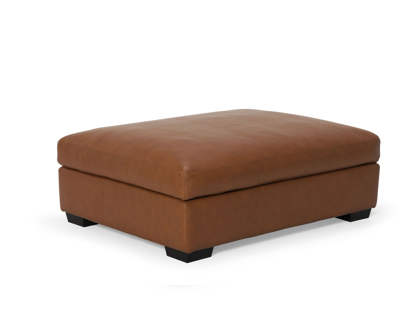 Madison 77658 Modern English Sectional  (+100 leathers) - Madison Storage Ottoman
