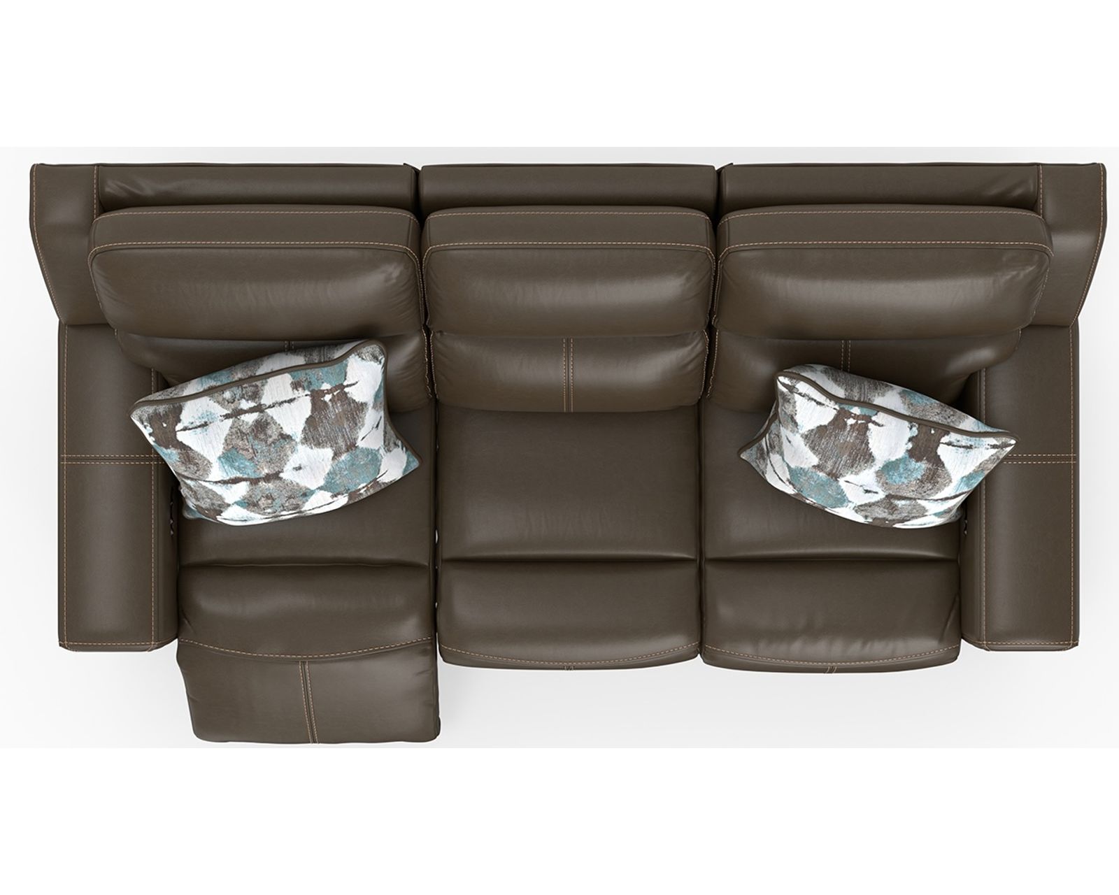 Arezzo 87" Zero Gravity Power Headrest Power Reclining Leather Sofa (Two colors) - The Perfect Seat After Every Long Day.