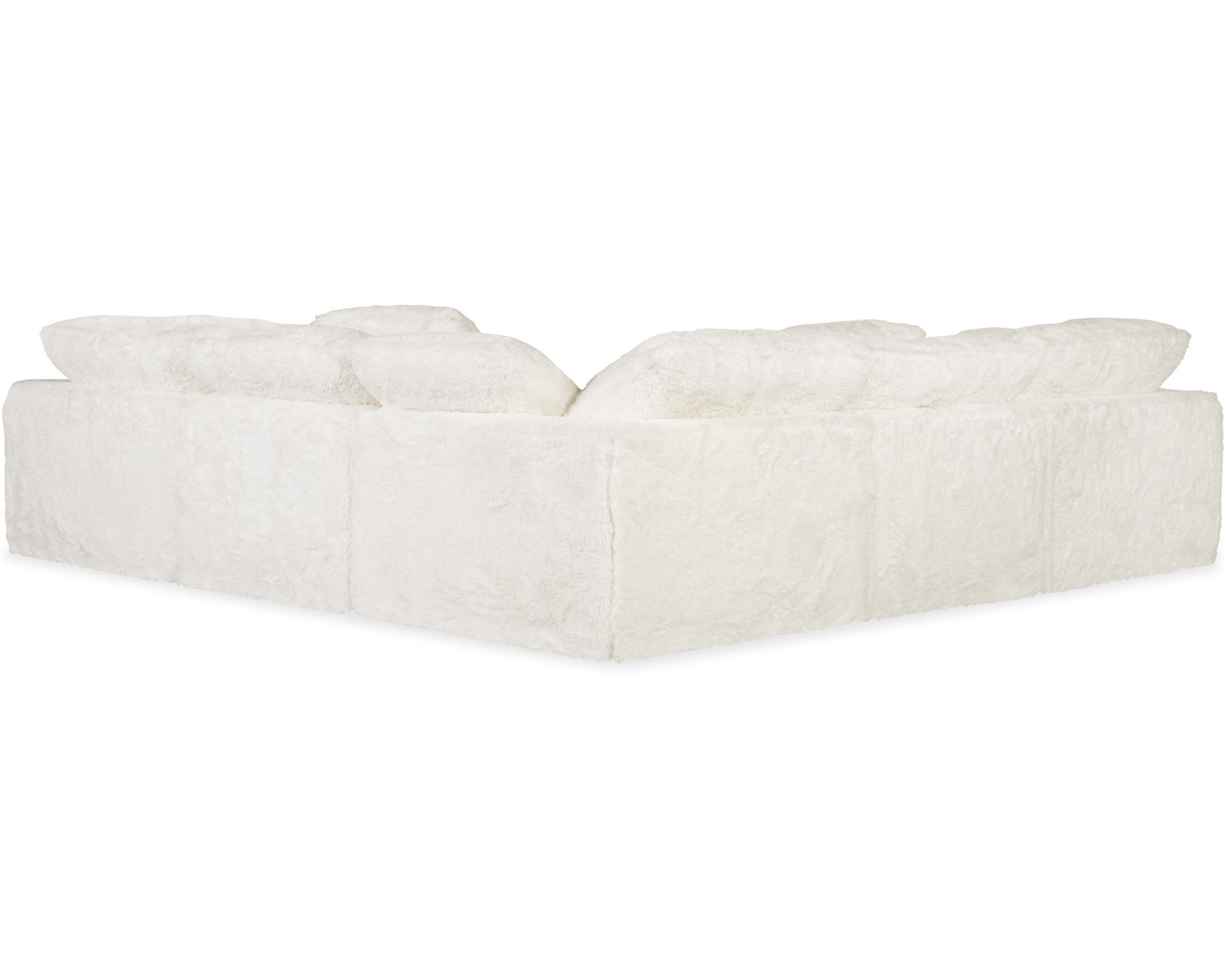 Barefoot Ultra Plush Five Piece Sectional (In stock) 125" x 125" - Barefoot 5-Seat Sectional