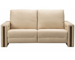 Forrest Dual Power Reclining Sofa — Available in Standard &amp; Wide Cushions, 140+ Leather Options, and 78", 83", or 110" Widths