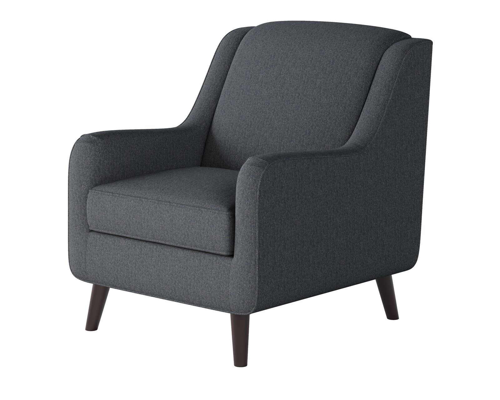 Truth or Dare Navy Accent Chairs (eight styles available) - Performance fabric - Truth or Dare Navy Accent Chair 240-C - Performance fabric