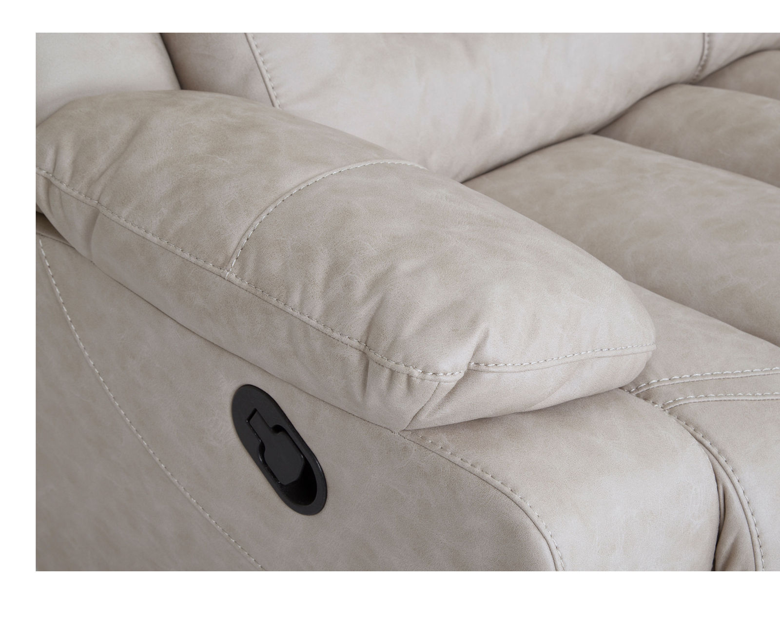 Decker 91.5" Reclining Sofa (Best-Selling Comfort. Built for Real Life.) - Padded Envelope arms for extra comfort