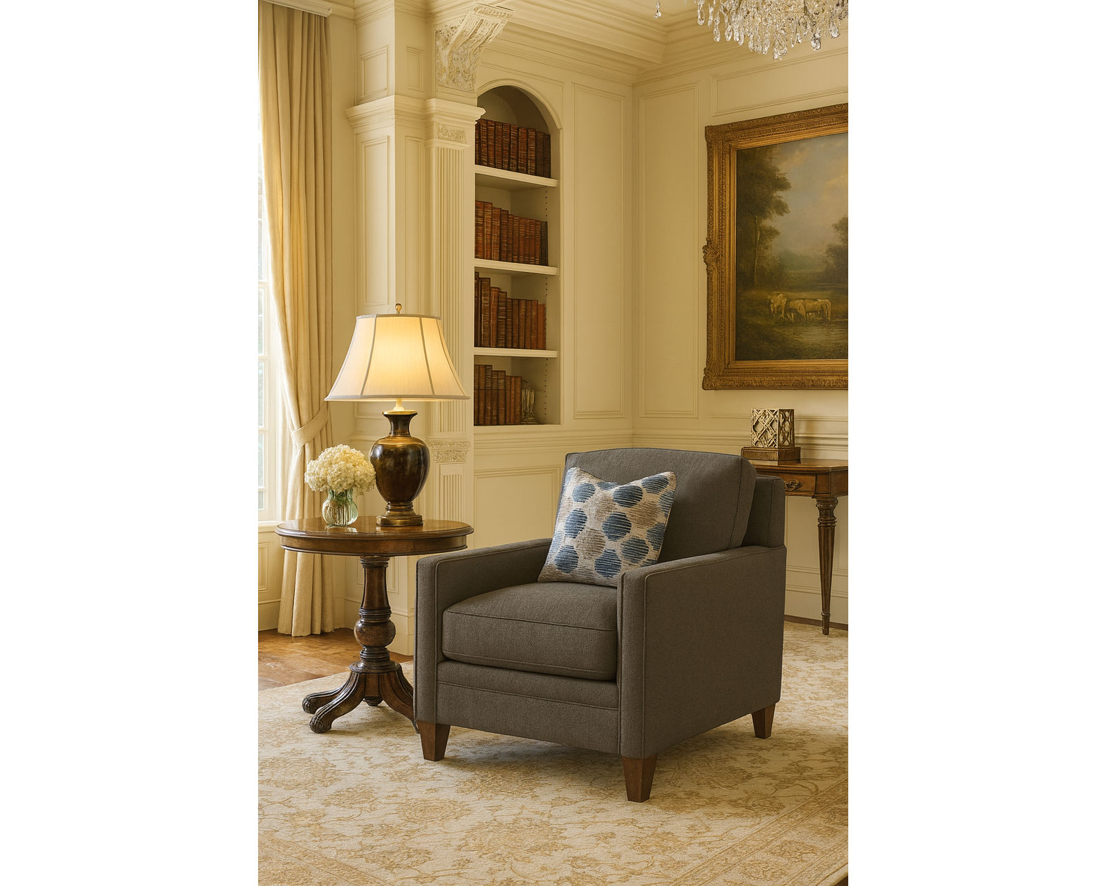 Lottie 7560 Accent Chair (+90 fabrics)