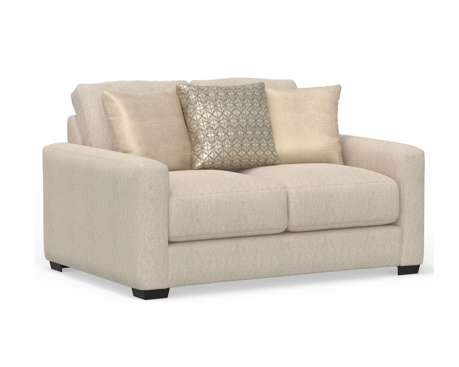 Hyde Park 94" Stationary Sofa (2 colors) includes pillows - Hyde Park Loveseat in Porcelain