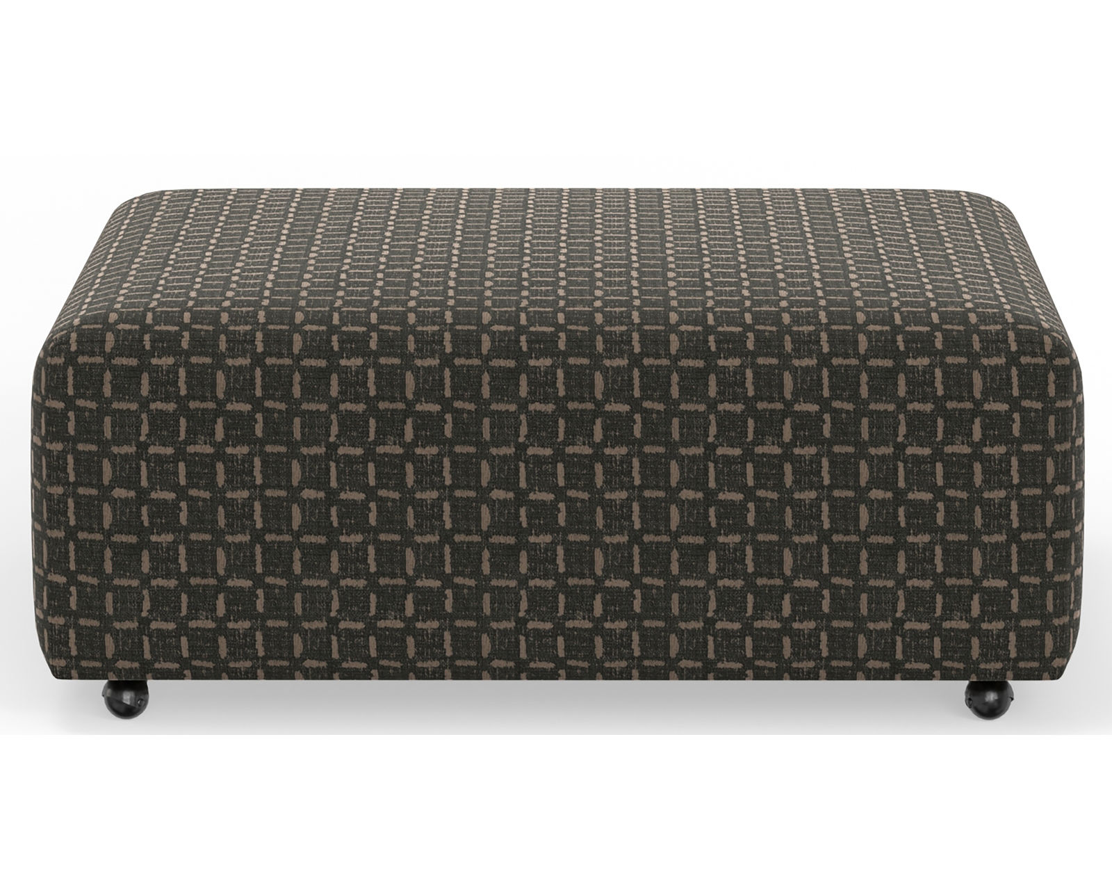 Royster Deep Seat Three Piece Power Reclining Sectional - 400 lb. per recliner  - Royston 44" Square Cocktail Ottoman w/ Casters
