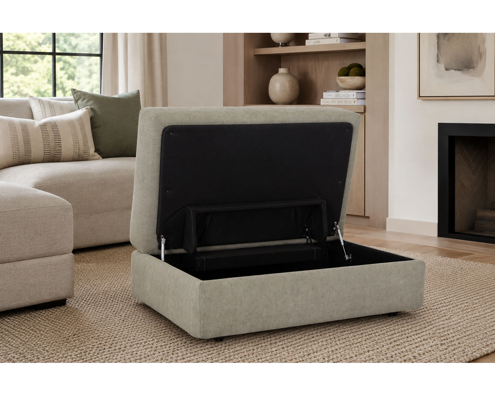 Juniper Three Piece Sectional (Comfort That Comes Together Beautifully) - Designer-Curated Rooms Made Easy.