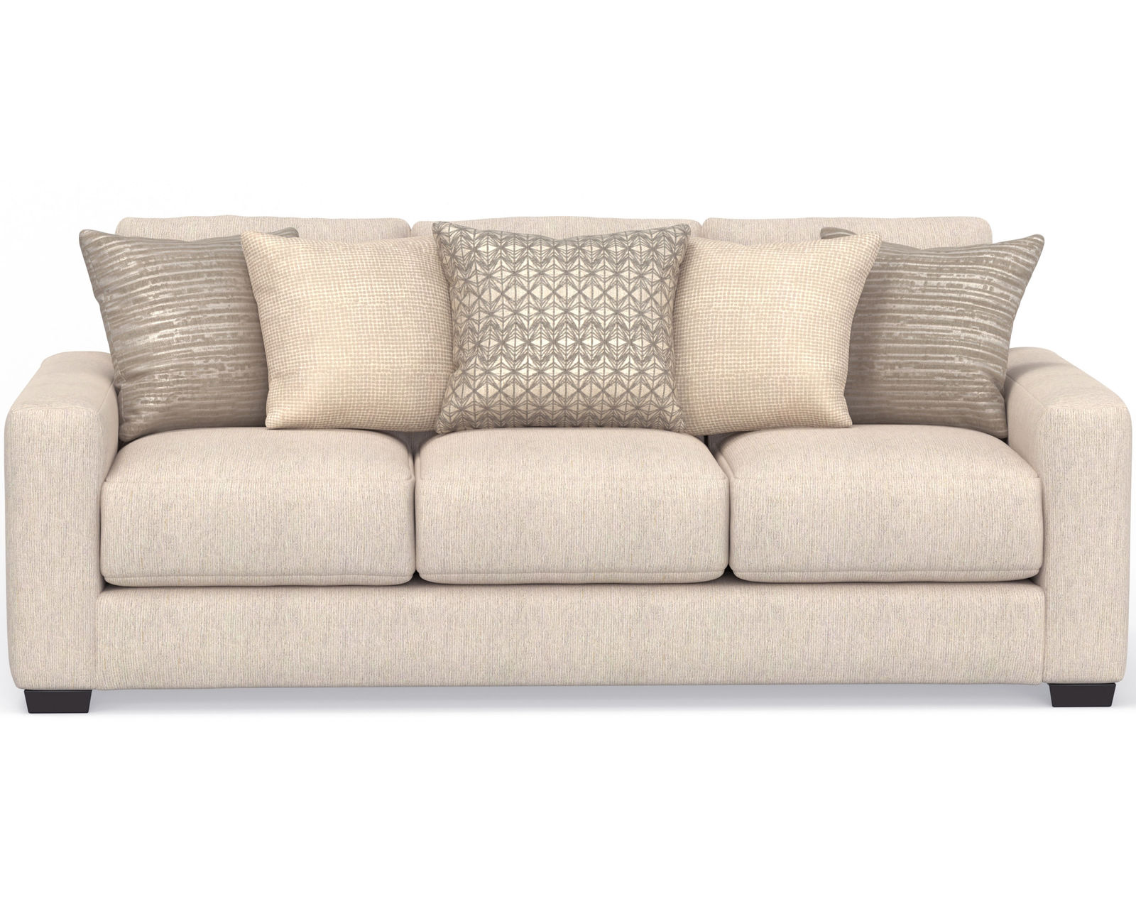 Hyde Park 94" Stationary Sofa (2 colors) includes pillows - Hyde Park Sofa in Porcelain