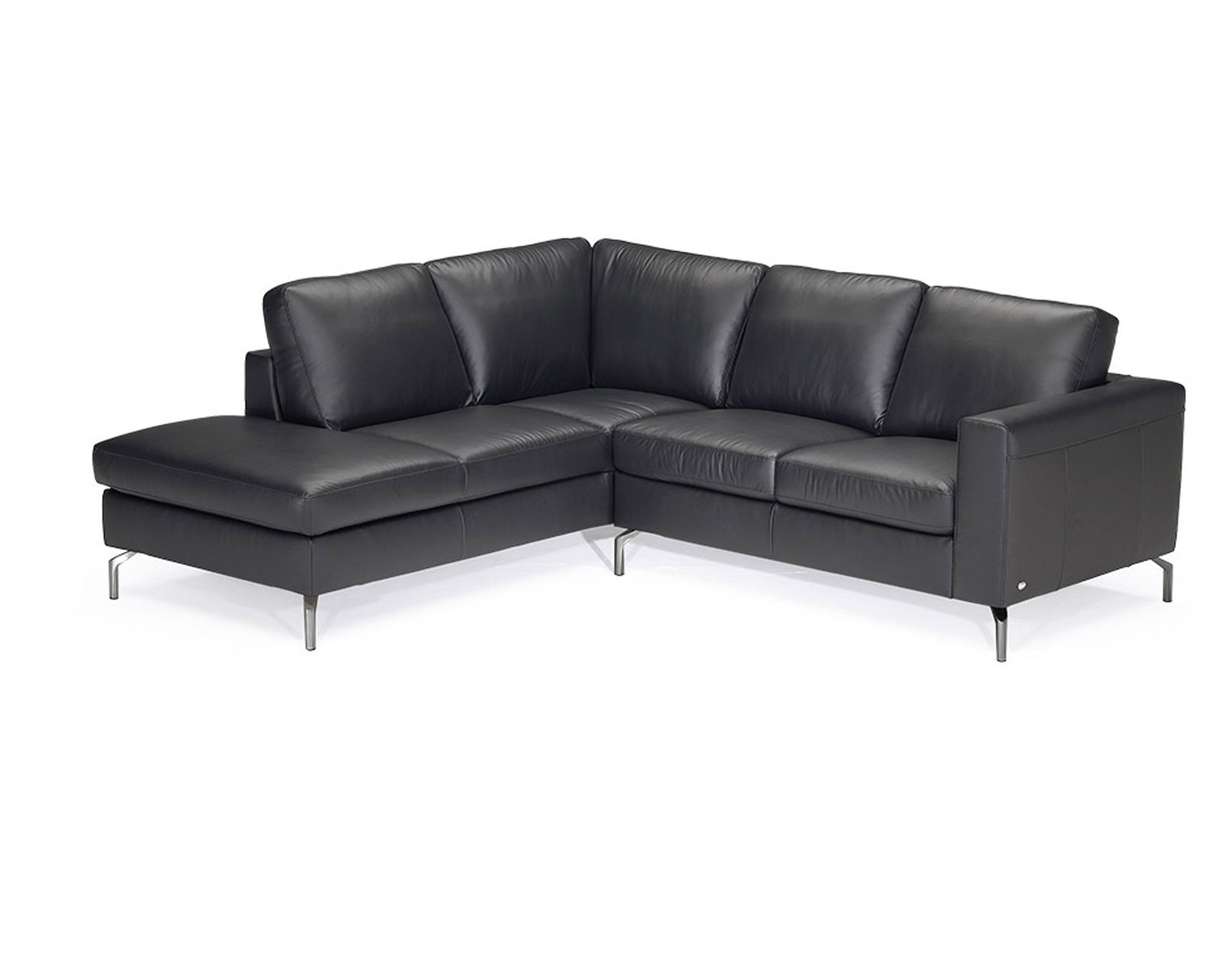 Sollievo B845 Sectional (+50 leathers) - Layout A: Two Piece Sectional - 82" x 91"