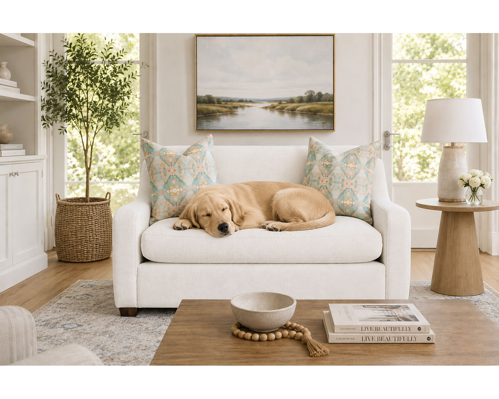Stafford 91" Wide Seat Sofa (Allura™ Elevated Comfort — Performance Made Beautiful) - High-End Style. Down-to-Earth Prices.