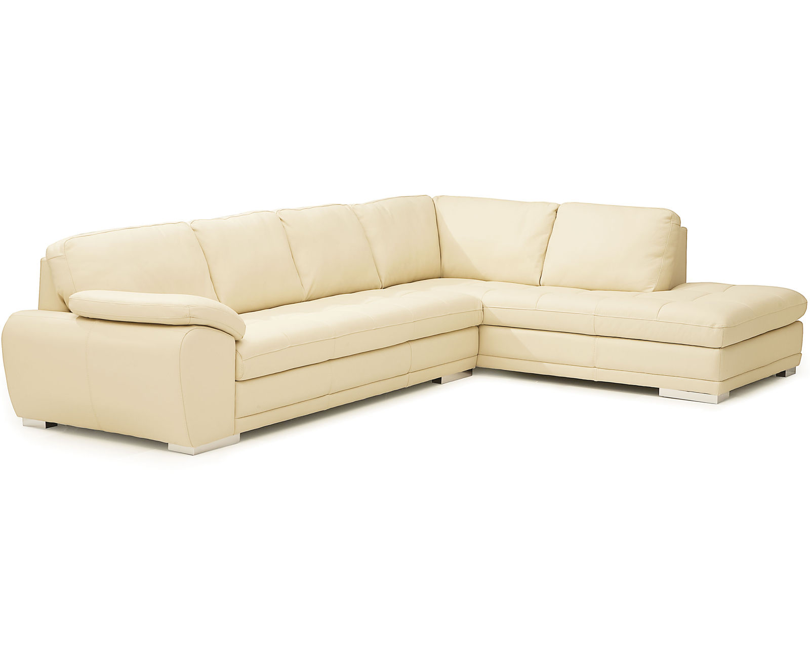 Miami 77319 Sectional (+100 leathers) - Layout B: Two Piece Sectional 126" x 88