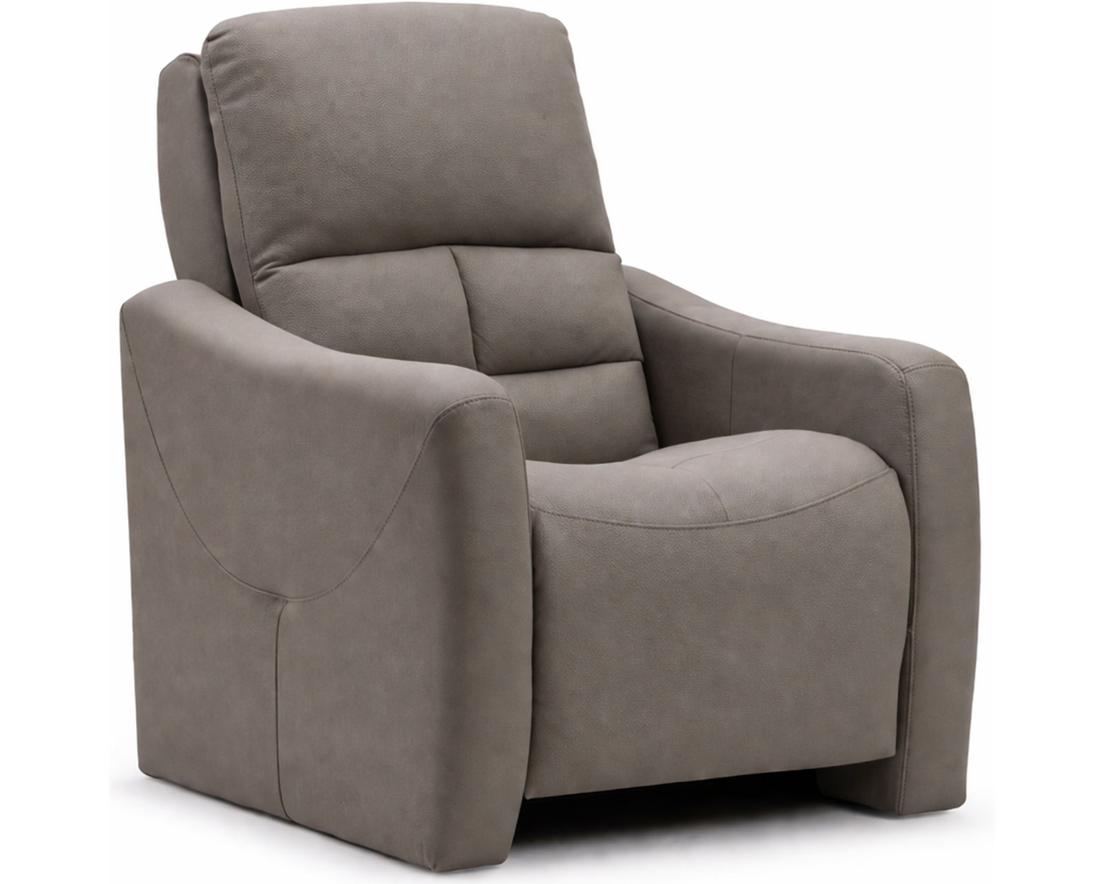 Asher Dual Power Reclining Sofa — Available in Standard & Wide Cushions, 140+ Leather Options, and 75", 79", or 97" Widths - Asher Power Headrest Power Recliner