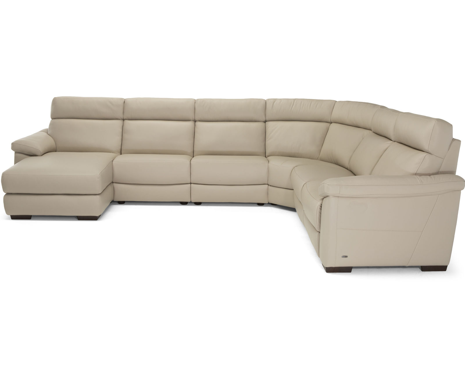 Estremo C216 Stationary Sectional (+50 leathers) - Layout I: Six Piece Sectional 150" x 116"
