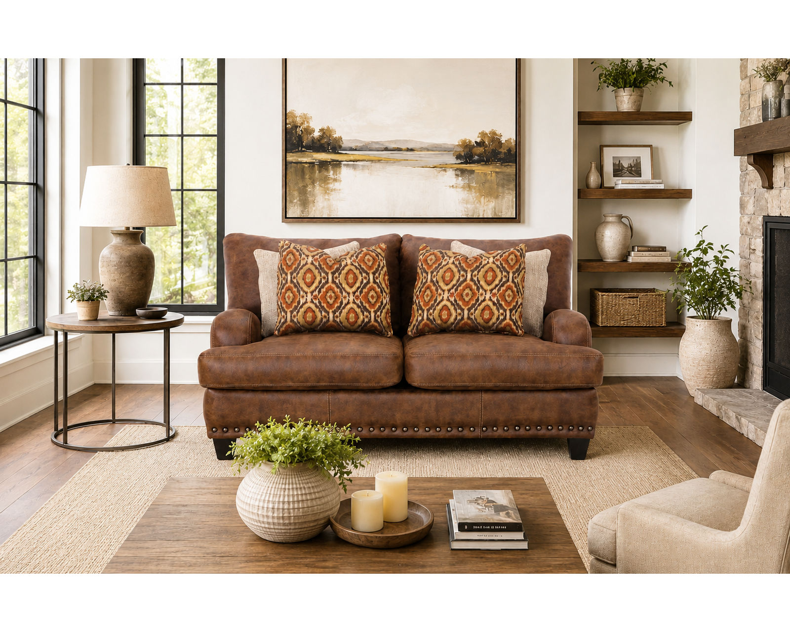 Indira 93" Sofa (The Designer Look—Without the Designer Budget) - Your Shortcut to a Beautifully Designed Home.