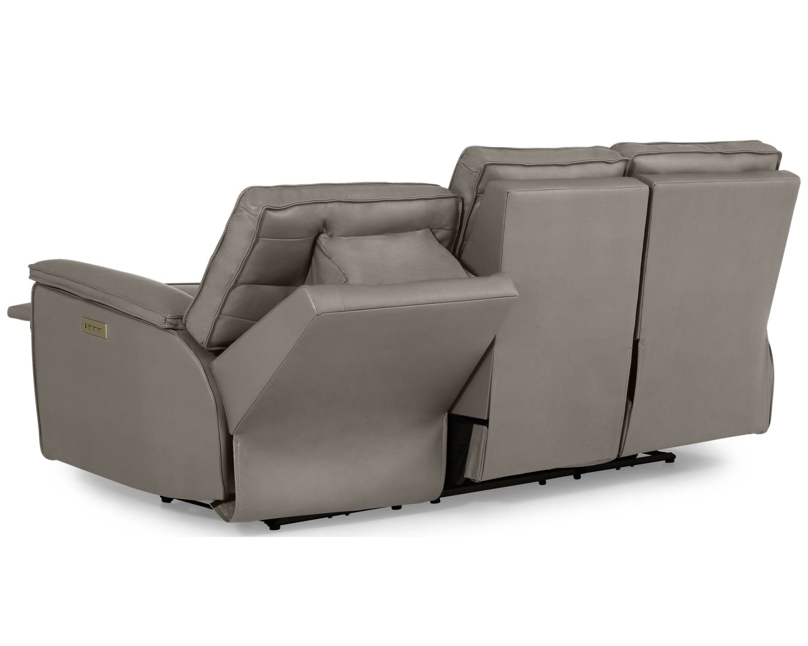 Oakley 41187 Power Headrest Power Reclining Sofa (86") +100 leathers - Oakley 86" Power Headrest Power Reclining Sofa