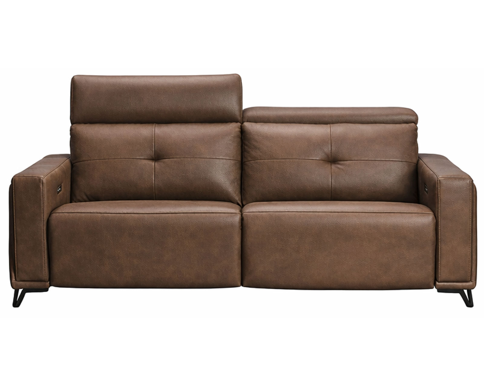 Mackenzie Dual Power Reclining Sofa — Available in Standard & Wide Cushions, 140+ Leather Options, and 80", 84", or 112" Widths - Premium Comfort Without Compromise