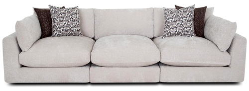 Layout B: 130" Three Cushions Sofa