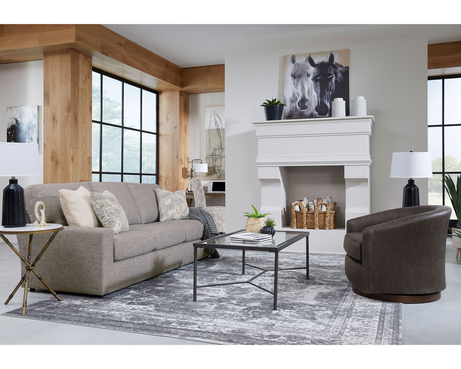 Dovely Stationary Sofa (+139 fabrics) 95" - Dovely Sofa