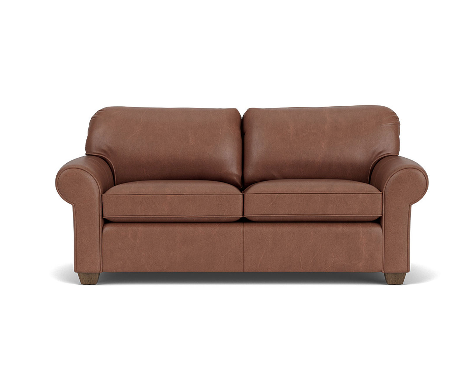 Thornton Leather 77" or 86" Stationary Sofa (Leather Choices) - 	Thornton Leather 77" Sofa