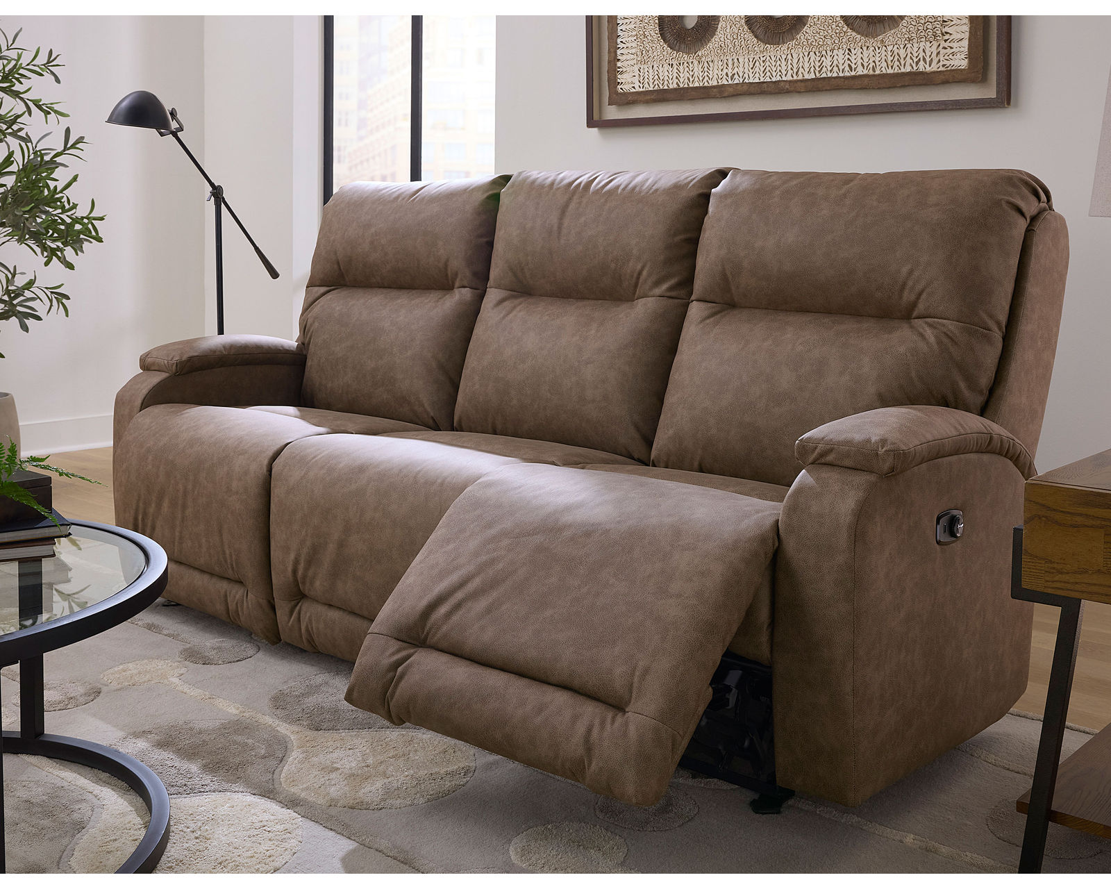 Maverly 88" Reclining Sofa (+130 fabrics) - Customize in over 100 standard and performance fabrics