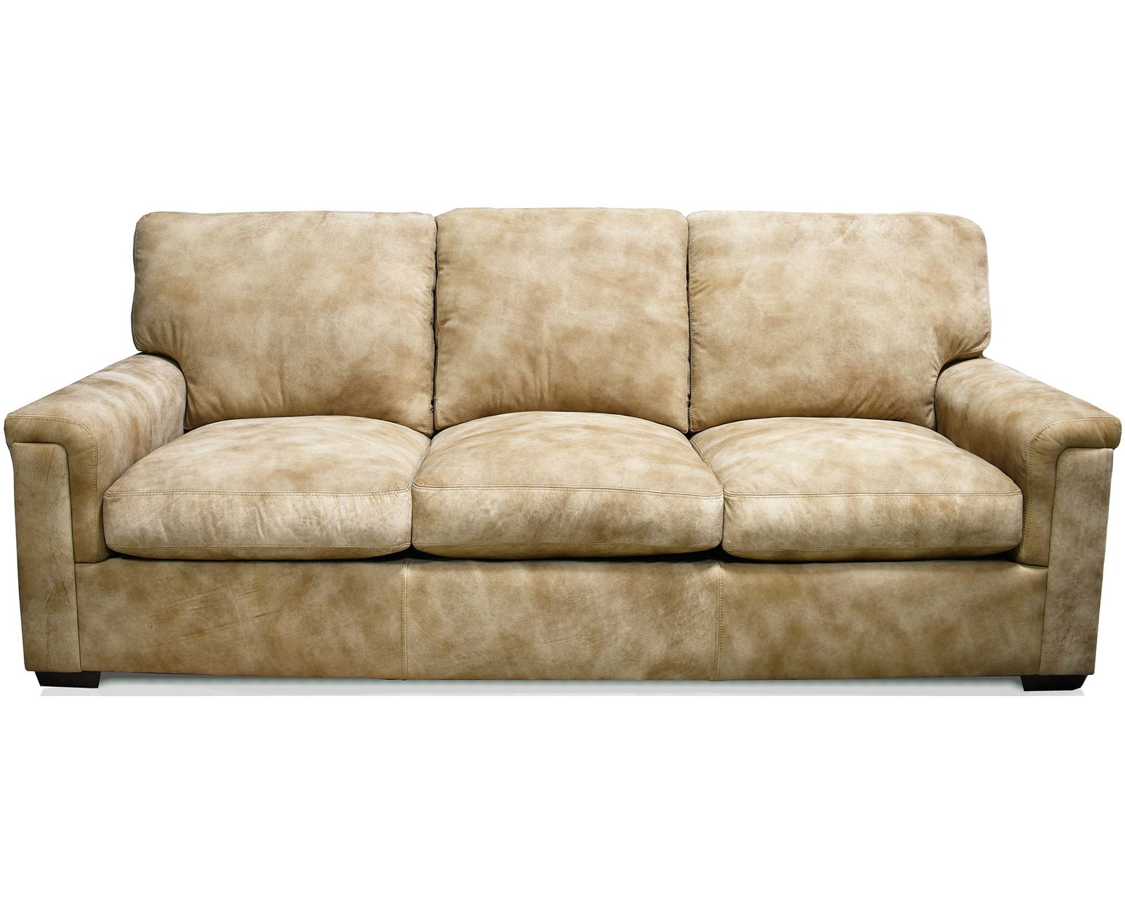 Drew 92" Leather Sofa - 6500 (29 Top-Grain Leather Choices) - 29 Top-Grain Leather Choices