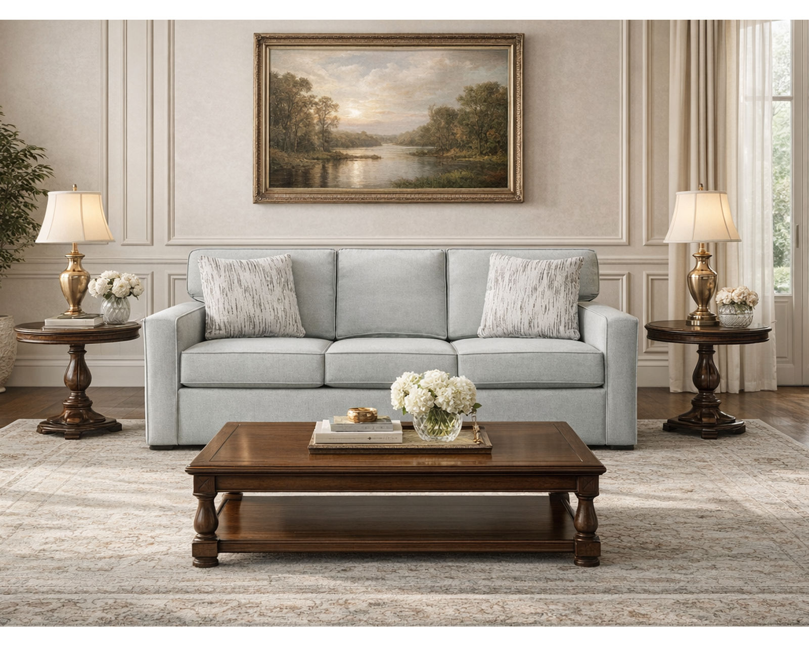 Norris 80" Sofa  (+100 Standard and Performance Fabrics) -  (+100 Standard and Performance Fabrics)