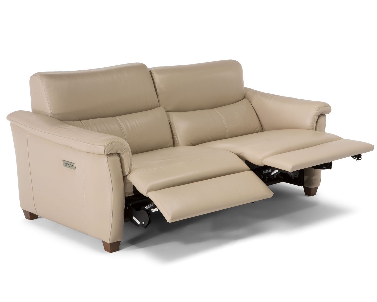 Astuzia C068 Triple Power Reclining Sofa (+50 leathers) - Astuzia 78" Triple Power Reclining Sofa