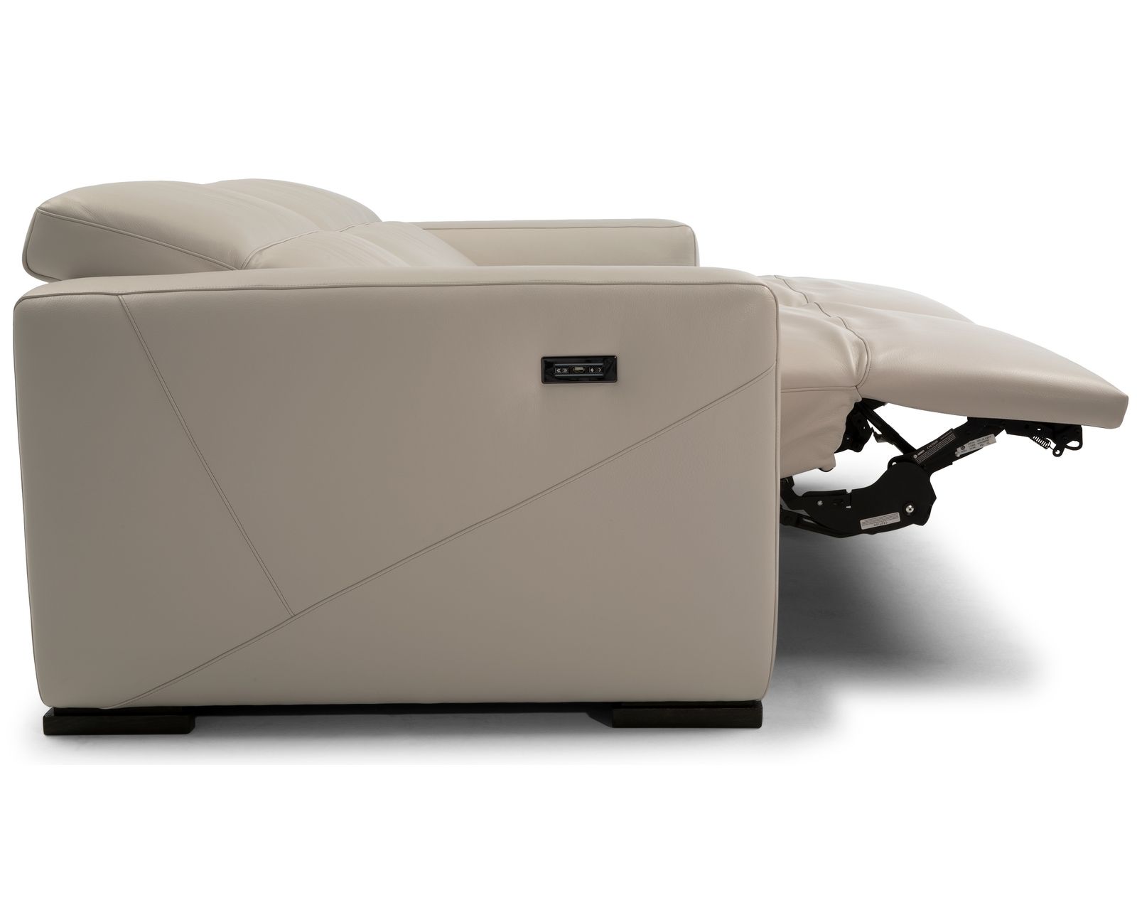 Oxford C282 Power Headrest Power Reclining Sofa (87") +50 leathers - Oxford 87" Power Headrest Power Reclining Sofa (2 cushions)