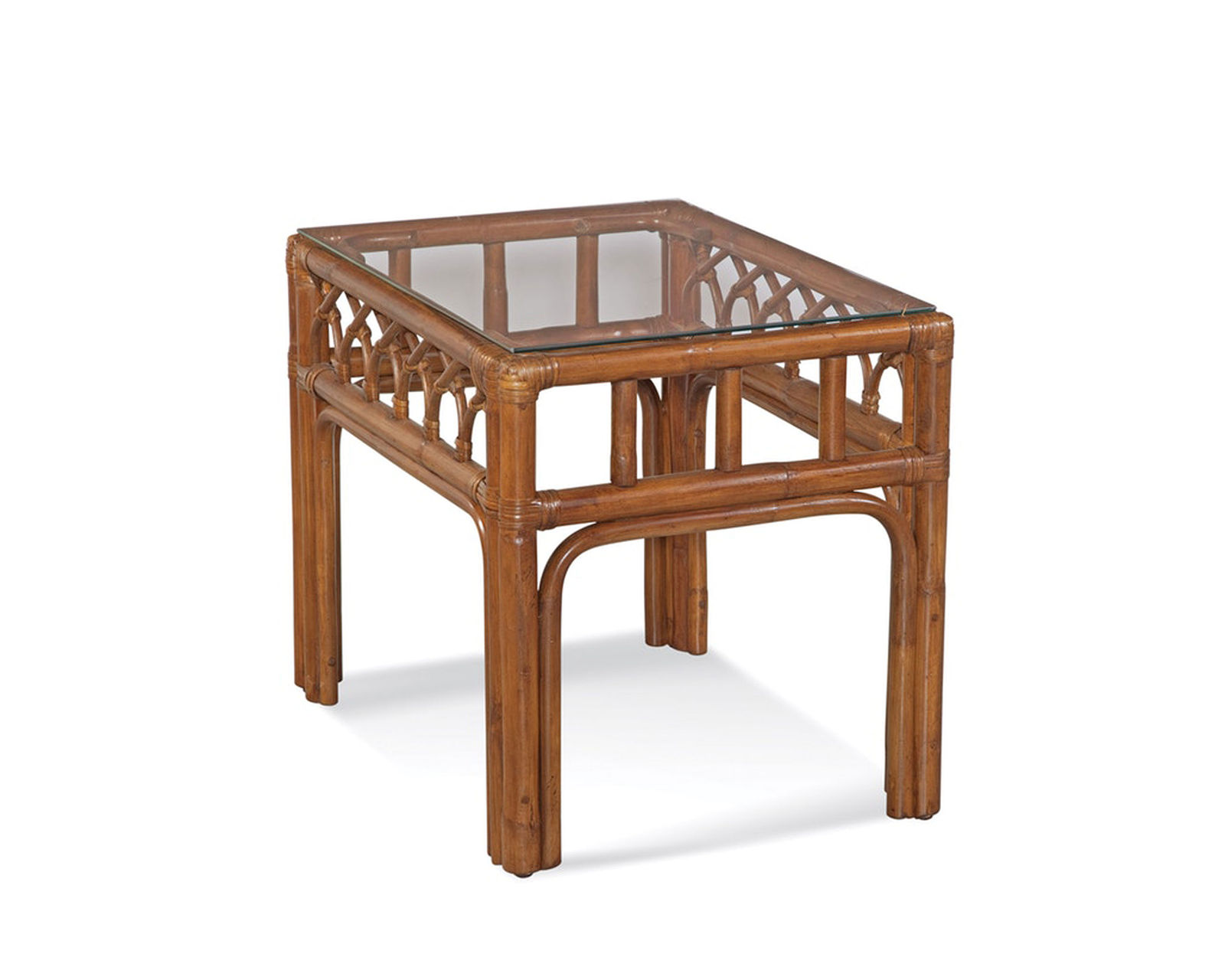 Edgewater 79" Rattan Sofa (+29 finishes +69 fabrics) - Edgewater End Table