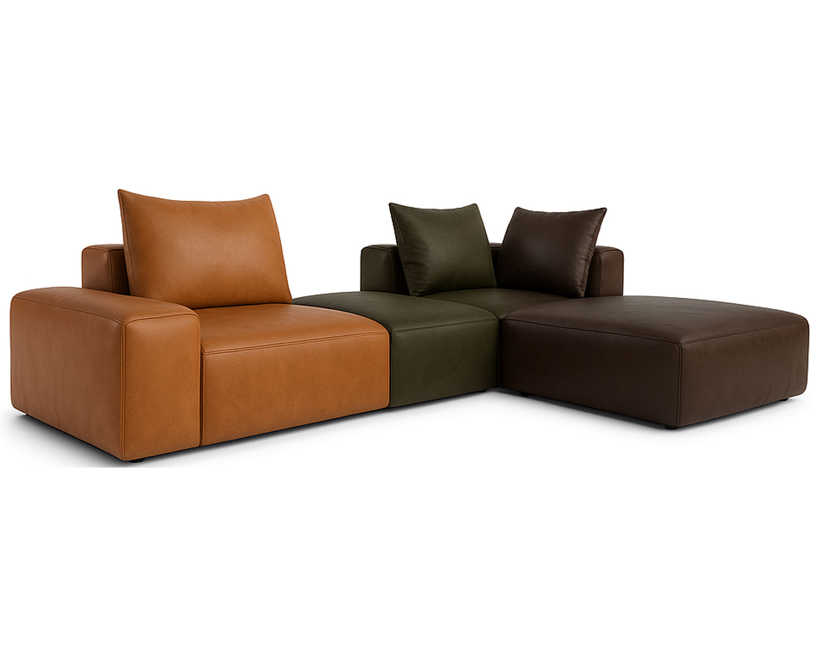The Puzzle C285 Modular Sectional (+55 leathers)