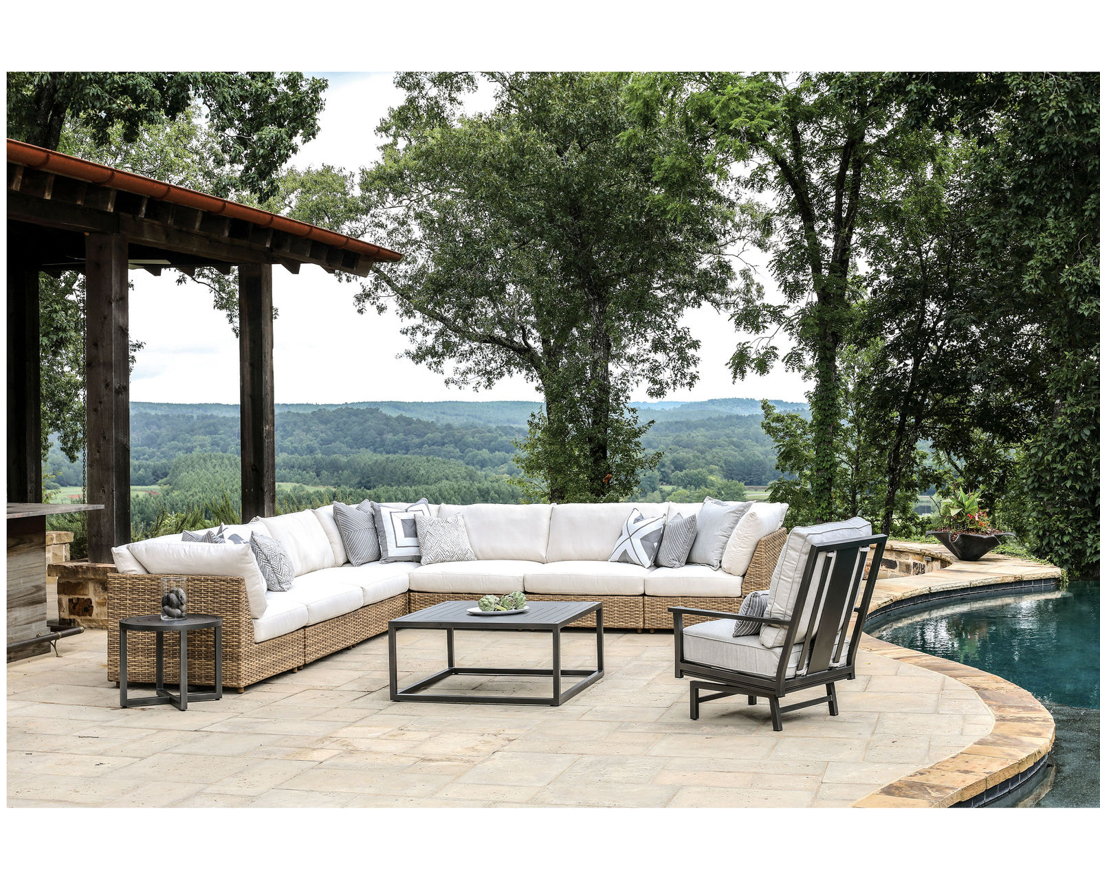 Campbell Outdoor Sectional (Made to order fabrics) - Campbell Outdoor Sectional 