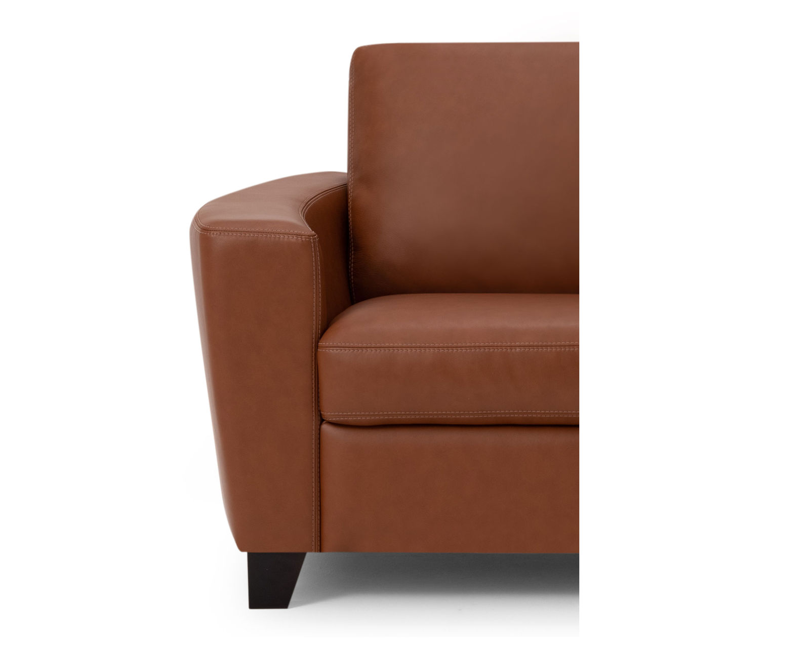 Leeds 77328 Sofa (90") +50 fabrics - Unique design with a subtle curvy flair.