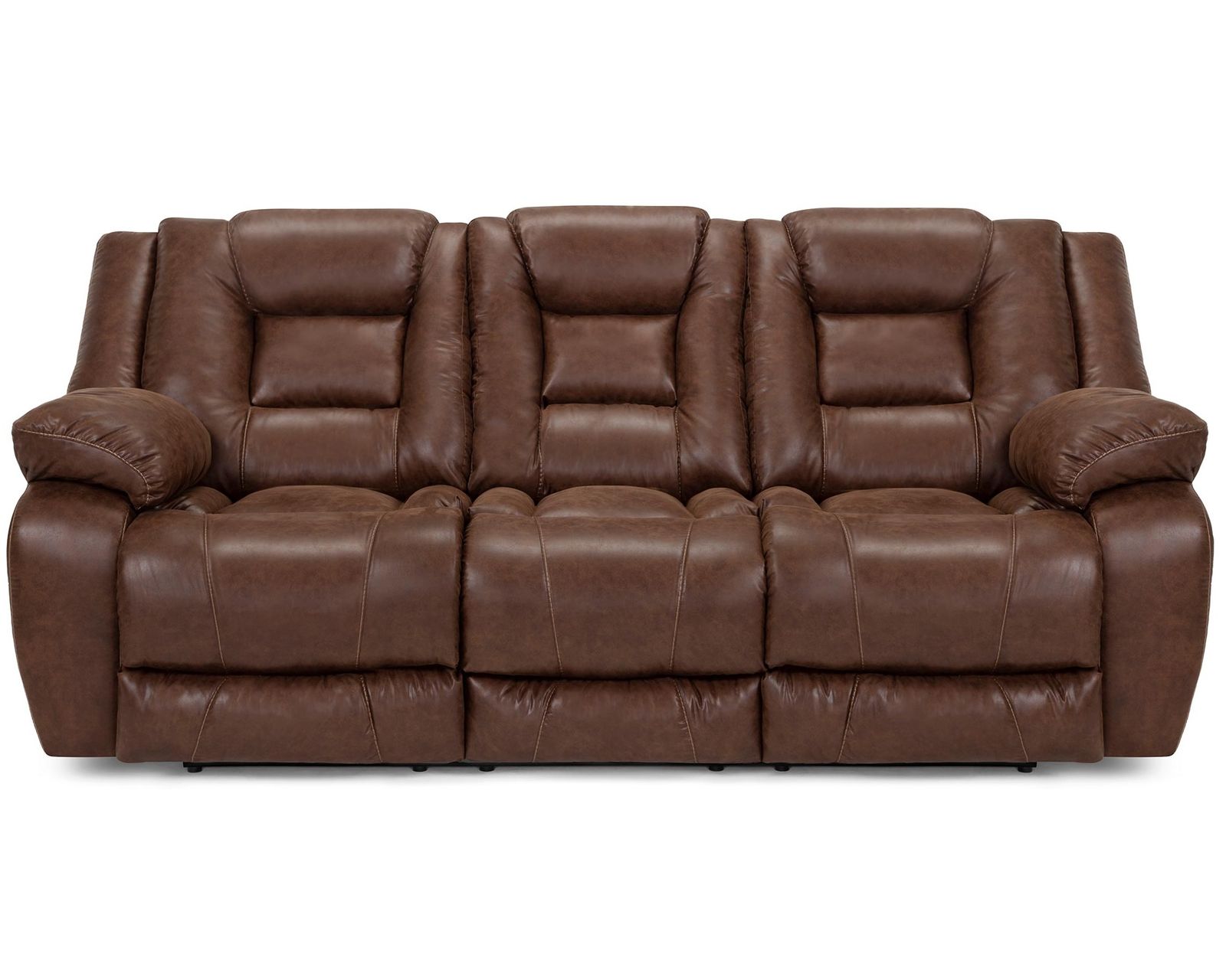 Hayworth 95" Leather-Like Power Reclining Sofa (The Look of Leather. The Comfort of Power.)