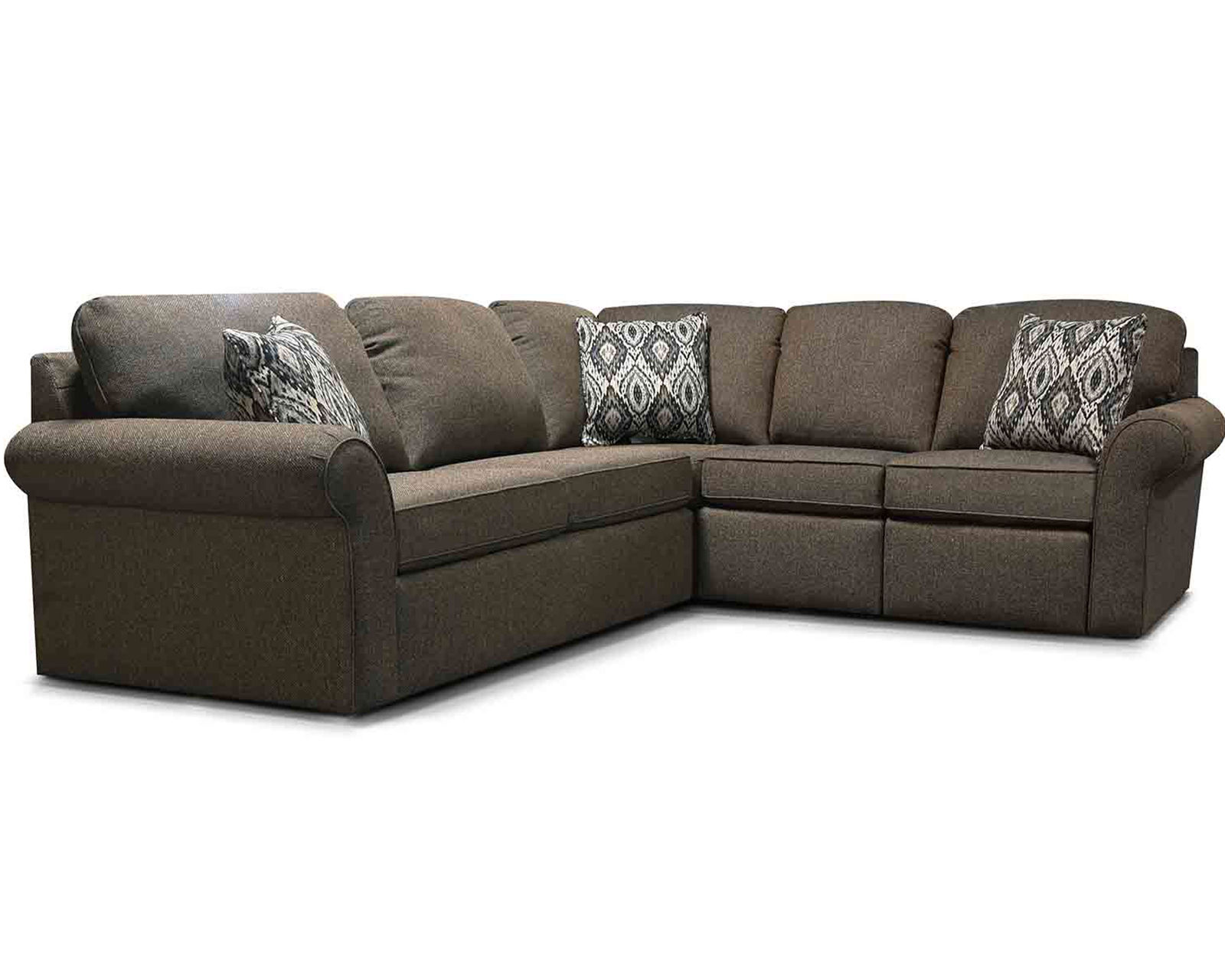 Malibu Stationary Sectional (100 Standard and Performance Fabrics) - Sectional Layout E: 