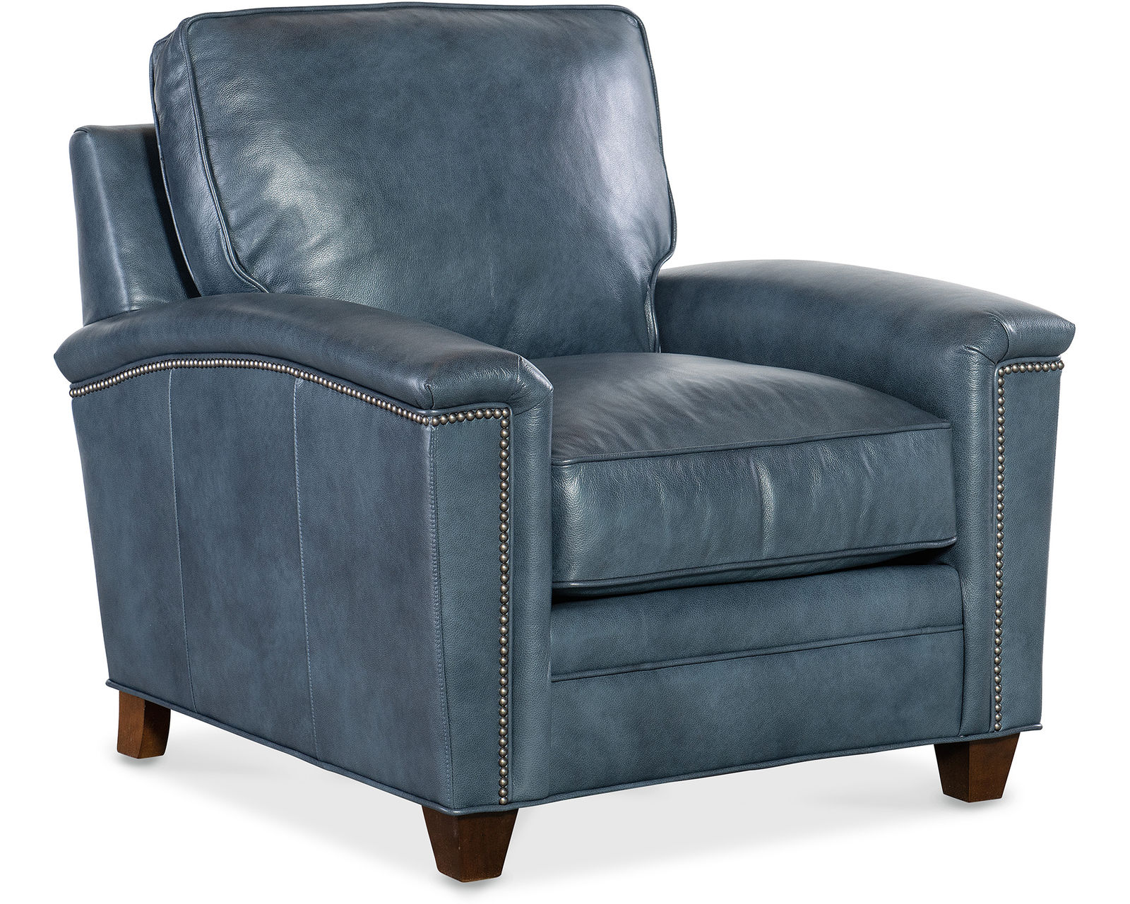 Bradington Young Oliver 448 Chair (12 leathers) 8-Way Hand Tie - Oliver Stationary Chair 8-Way Hand Tie