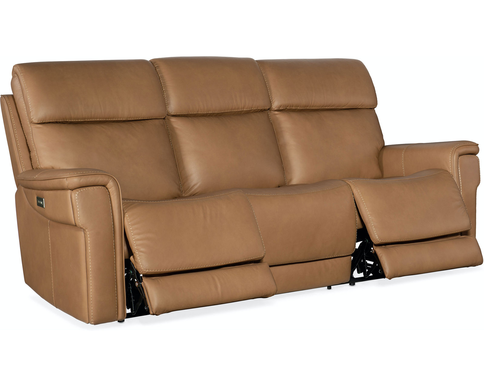 Lyra Leather Zero Gravity Power Sofa with Power Headrest 89" (Brown) In stock -  Lyra Zero Gravity Power Sofa with power headrest is generously scaled 