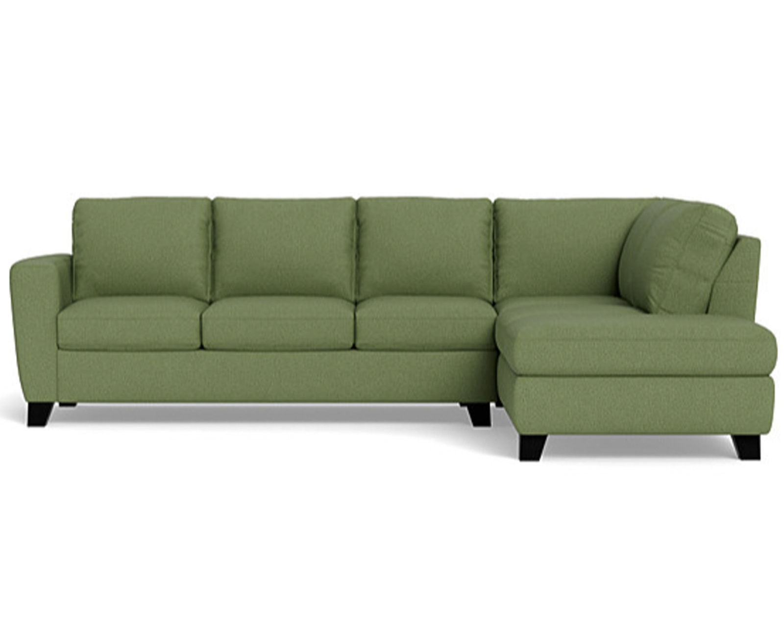 Leeds 77328 Sectional (+50 fabrics) - Layout E: Two Piece Sectional 118" x 84"