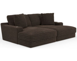 Comfrey 90" Double Wide Chaise (includes pillows) 3 colors