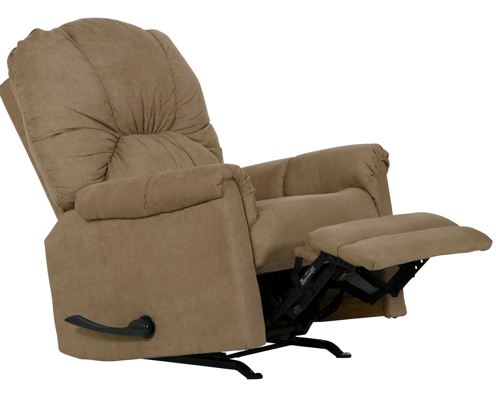 Winner Rocker Recliner A Winning Combination of Plush Comfort, Rocking Relaxation & Exceptional Value (4 Colors) - Shown in a Durable Fabric Color Mocha