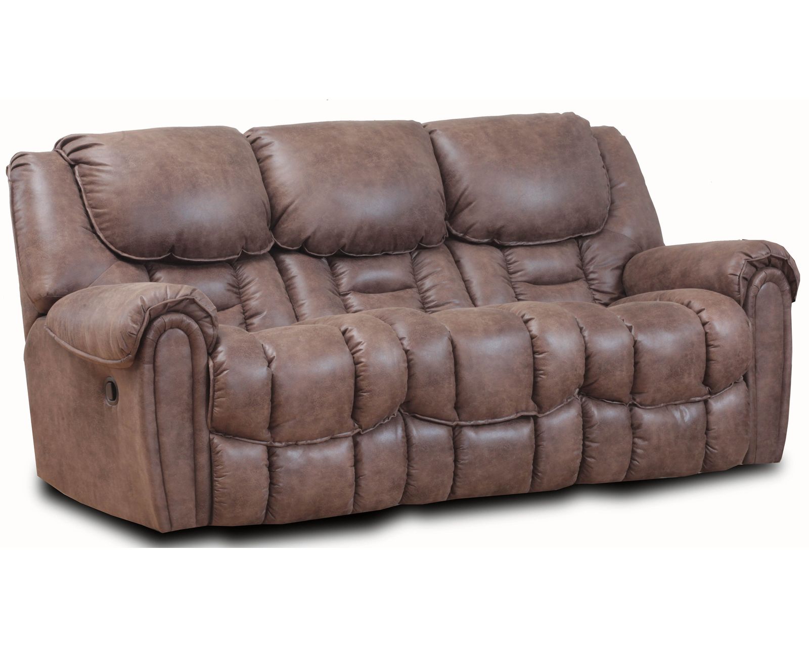 Fallon 90" Double Reclining Sofa Tan (In stock)