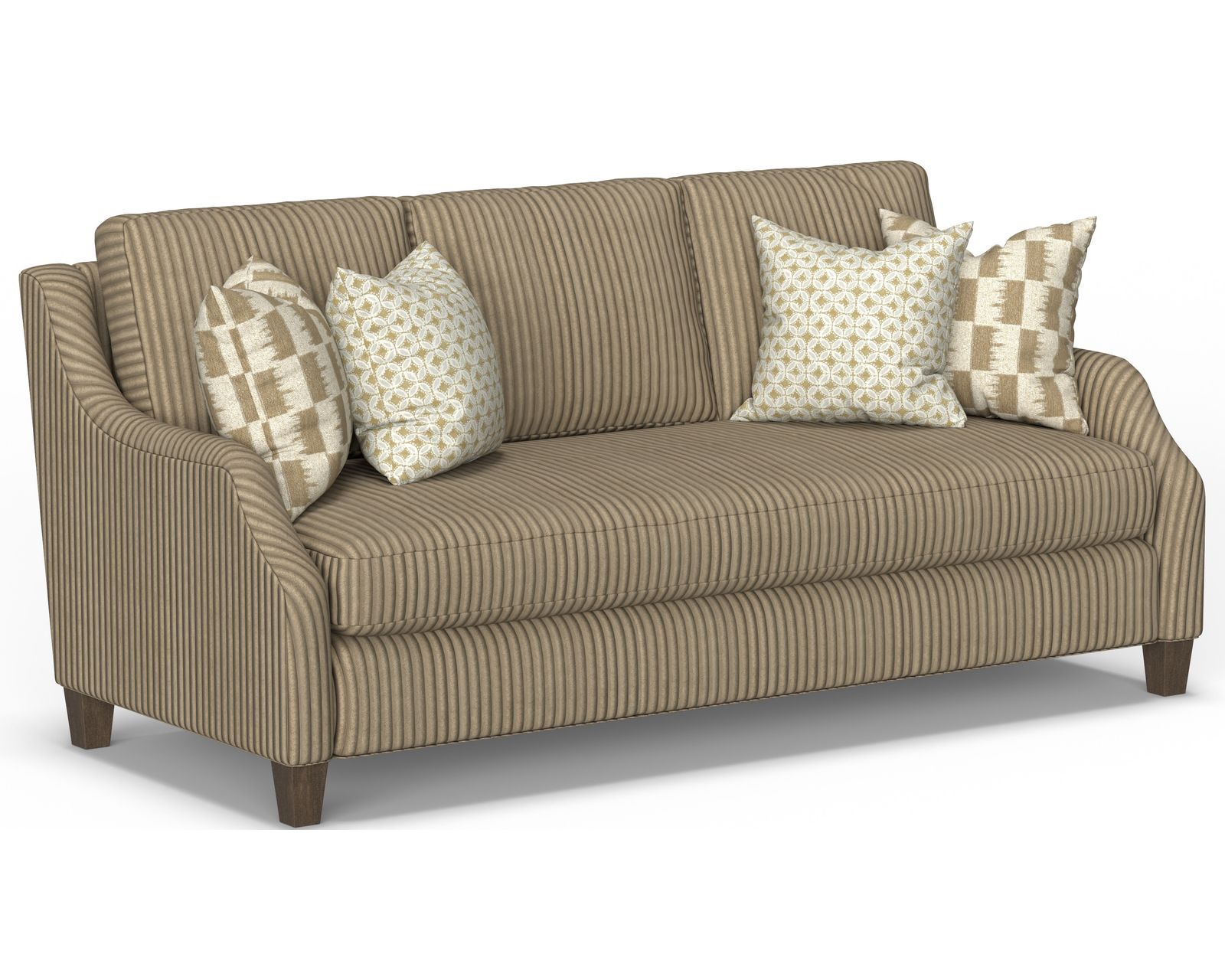 Gianna 7823 Bench Seat Sofa (86") +100 fabrics - Gianna 86" Bench Seat Sofa (One Cushion)