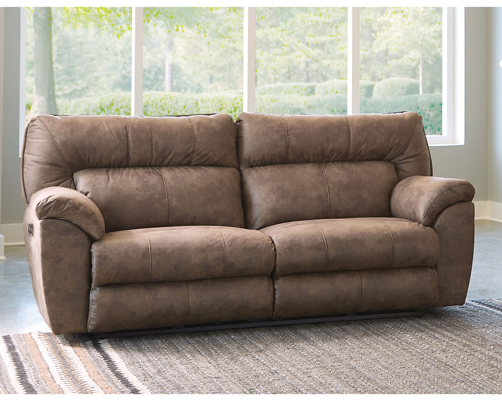 Hollins Wide Seat Power Reclining Sofa (88") In stock - In stock - Fast Free Shipping
