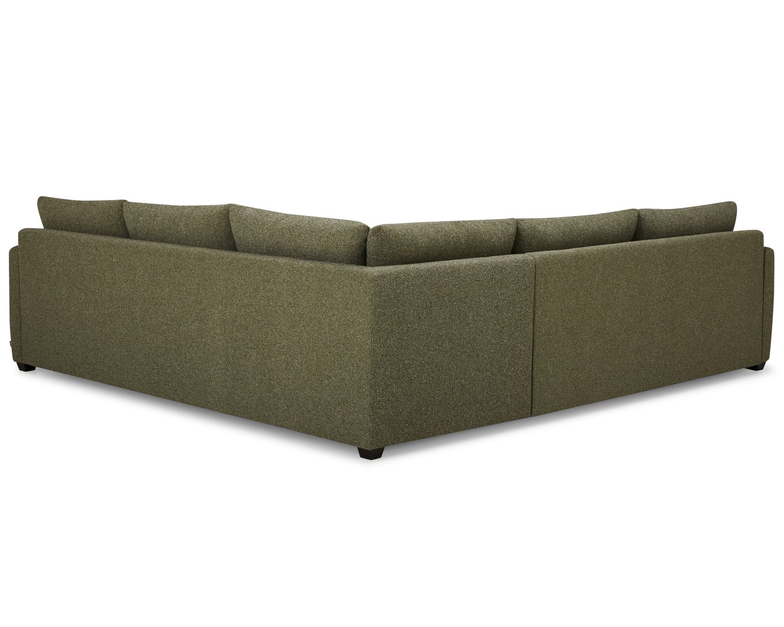Laguna 77752 Stationary Sectional (+60 fabrics) - Layout E: Two Piece Sectional 107" x 104"
