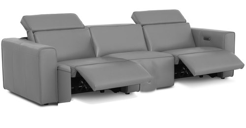 Layout C:  Three Piece Reclining Sectional 117" Wide